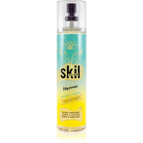 Skil Feel Good Happiness osvežilna meglica za lase in telo za ženske 250 ml Slike