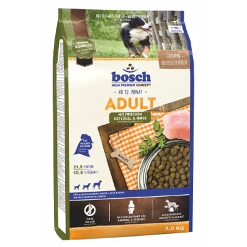 Bosch suha hrana za pse s piščancem, 15 kg