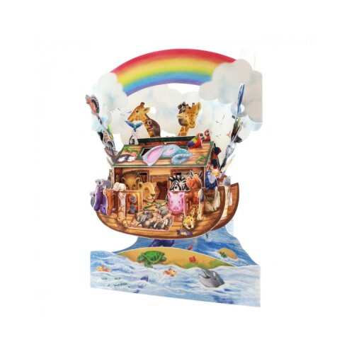 Santoro Swing - Čestitka 3D - Swing, Noah's Ark Cene