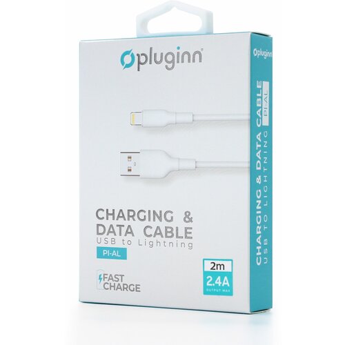 Pluginn Data Kabl PI-AL 2.4A USB na Lightning beli 2m Cene
