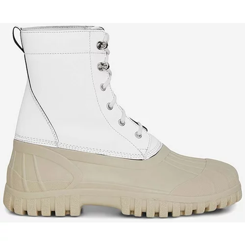 Rains Gležnjače x Diemme Anatra Boot za žene, boja: bijela, ravni potplat, 2059.WHITEREFL-WHITE.REFL