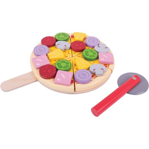 Bigjigs Toys Cutting Pizza komplet igrač 3y+ 1 kos Cene