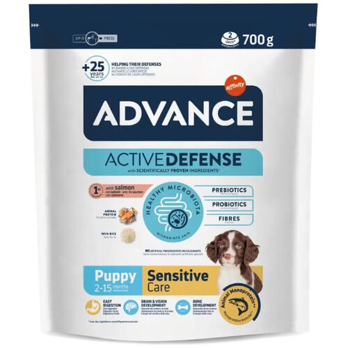 Advance Puppy Sensitive - losos in riž 700 g Cene