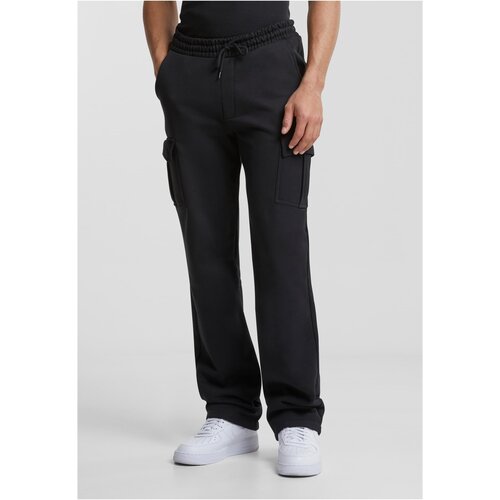 Urban Classics Sweatpants Heavy Straight Leg Cargo Black Cijene