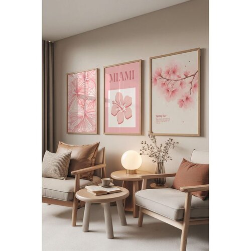 WALLXPERT Ç-300799 - 5070 višenamenski set dekorativnih slika (3 komada) Cene