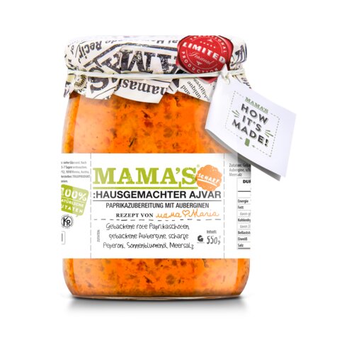 Mamas Ajvar Hot - 550 g Cene