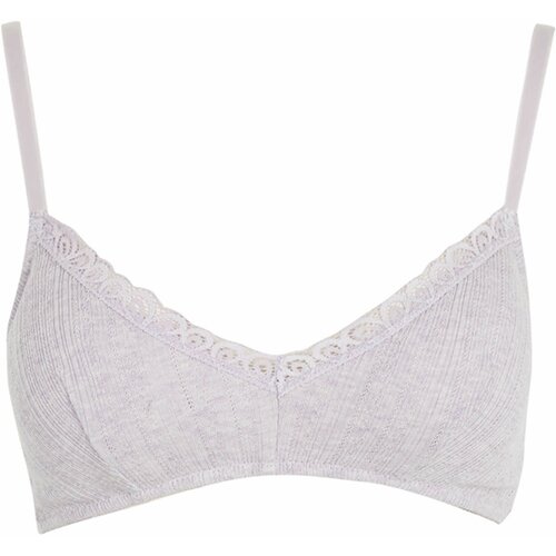 Defacto Fall In Love Lace Triangle Bralet Slike
