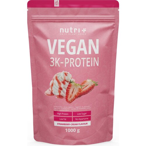 Vegan 3K-Protein - Strawberry-Cream Slike