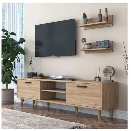 Hanah home TV jedinica, Orah, M48 - 1044 - Walnut Slike