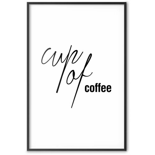  Plakat - Cup of Coffee 60x90 Crni okvir Cene