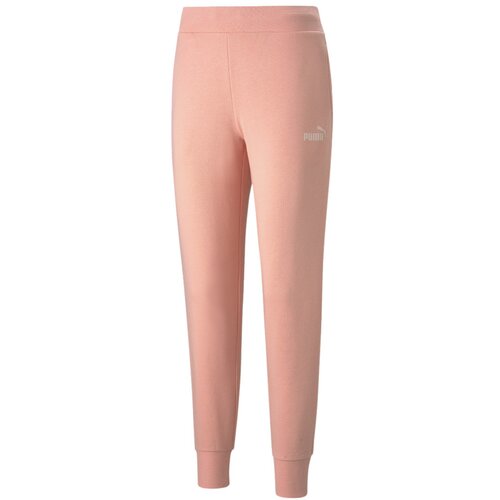 Puma Spodnji deli trenirke Essential Logo Pants Oranžna Slike