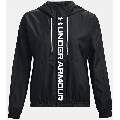 Under Armour Rush Woven FZ Jacket Crna Slike