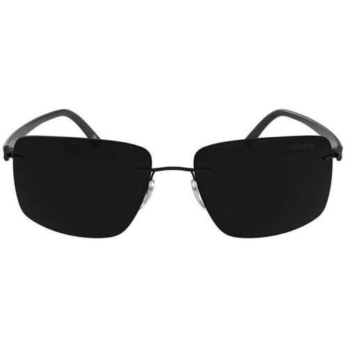  Mu&amp;scaron;ke Sunčane naočale Silhouette Spielberg 8722 61/17 Black Slike