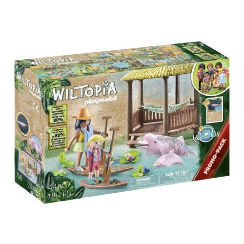 Playmobil Wiltopia Veslanje sa rečnim delfinima ( 1037069 ) Slike