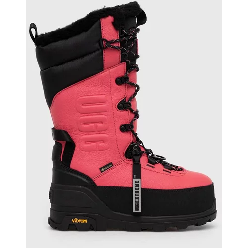 Ugg Snežke Shasta Boot Tall roza barva, 1151850