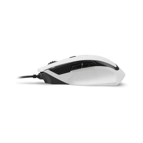 Sharkoon Mi&amp;scaron; Gamer - SHARK FORCE II White (optikai; 4200DPI; Pixart PMW3519 chip; kabel sa omotačem, bijeli) Slike
