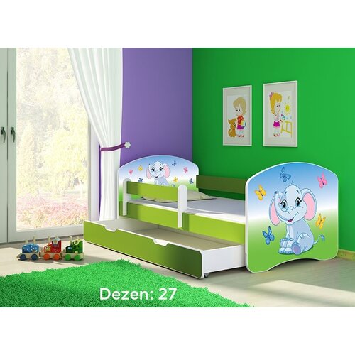 ACMA Krevet za decu Green sa fiokom 180x80 2 27 Cene