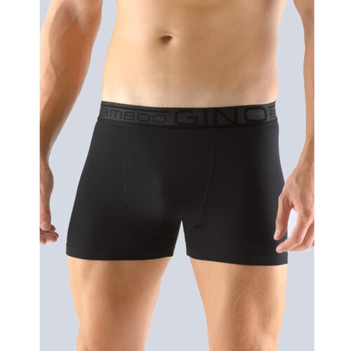 Gino Men's boxer briefs bamboo black (73105) Slike