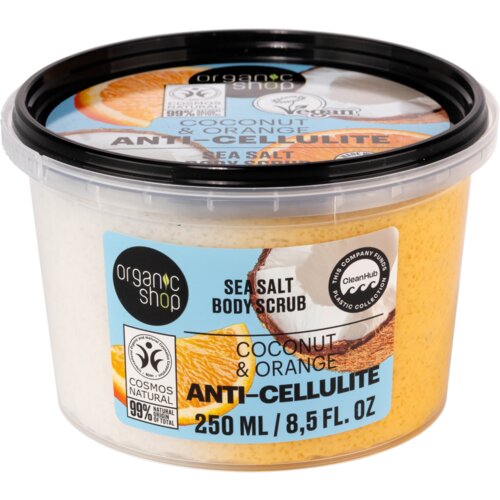  Anti-Cellulite Body Scrub Coconut &amp;amp; Orange - 250 ml Slike