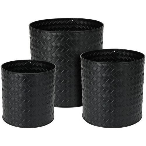  SAKSIJE SET 3/1 CRNE Cene