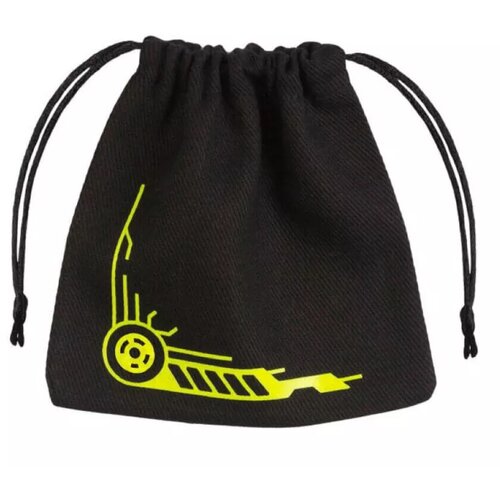 Q-Workshop galactic black & yellow dice bag Cene