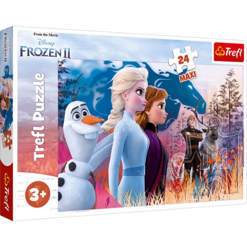 Trefl Puzzle Frozen 2 Magical journey - 24 maxi veličina puzzlI Cene