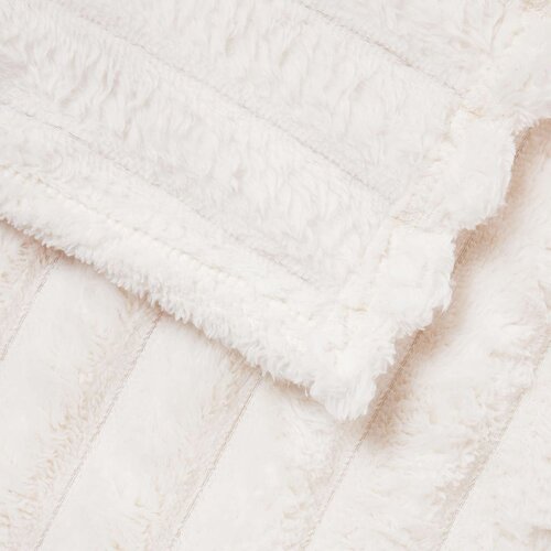  Pokrivači za bacanje 6 pcs Krema 270 x 240 cm Runo Slike