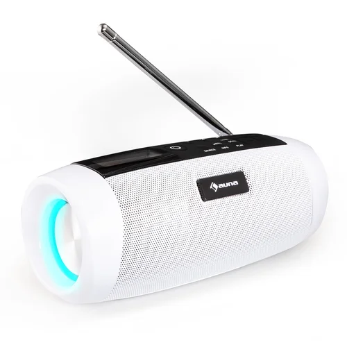 Auna Blaster DAB Radio, prijenosni Bluetooth zvučnik, DAB / DAB + / FM, baterija, LCD