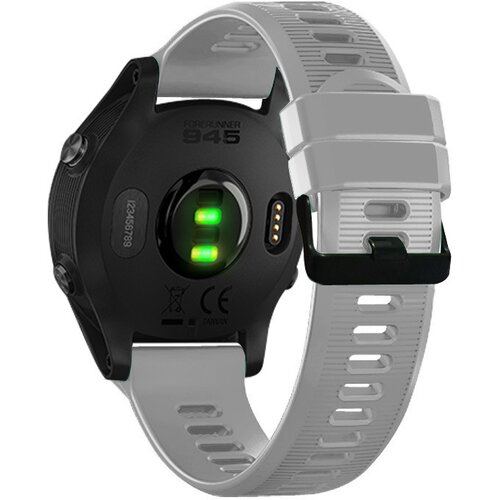 INF Silikonski pa&scaron;ček za uro za Garmin Forerunner 945/935/955/Fenix 7 Grey, (21543474) Cene