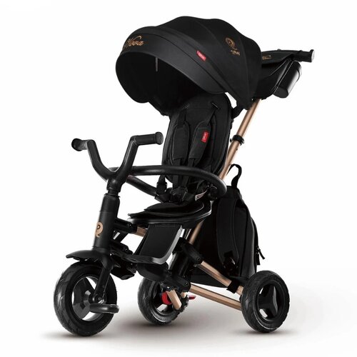 Qplay tricikl za decu 6u1 Nova Golden Black, 10m+ Slike
