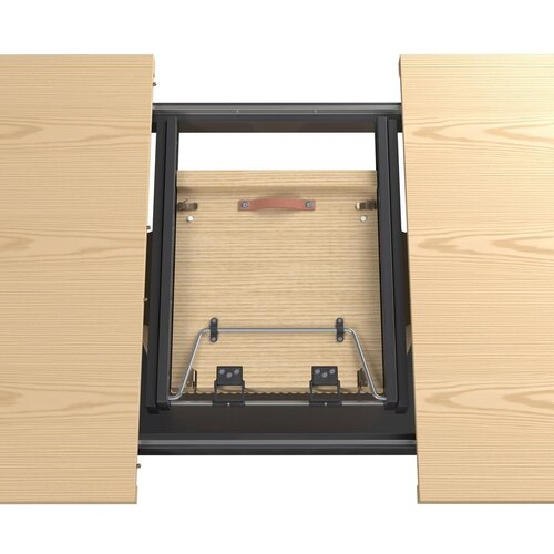 Bessagi Home Raztegljiva Miza Amado, Barve Hrasta, 160-200x90 Slike