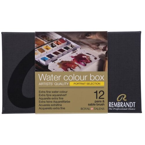  Akvarel boje Rembrandt Portrait box - 12 posudica Slike