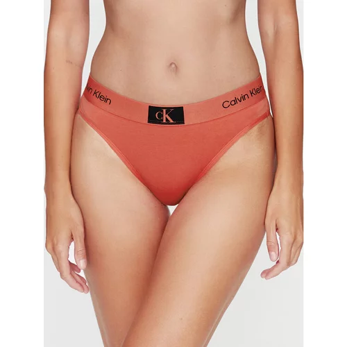 Calvin Klein Underwear Klasične spodnje hlačke 000QF7222E Oranžna
