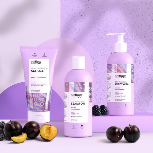 SoFlow Revitalizing Mask intenzivna revitalizacijska maska za barvane lase 200 ml Slike