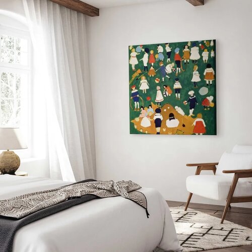  Slika - Kazimir Malevich &amp;ndash; Children 60x60 Premium Print Slike