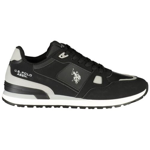 U.S. Polo Assn. Trax mu&amp;scaron;ke tenisice sa sivim detaljima crne Slike