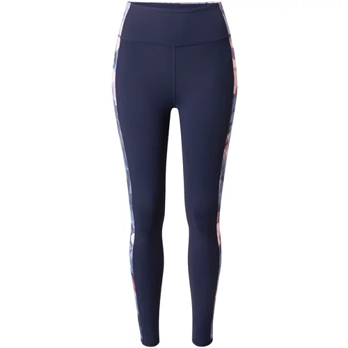 Skechers Sportske hlače 'GOWALK SUMMER ROSE' mornarsko plava / svijetloplava / roza / crvena