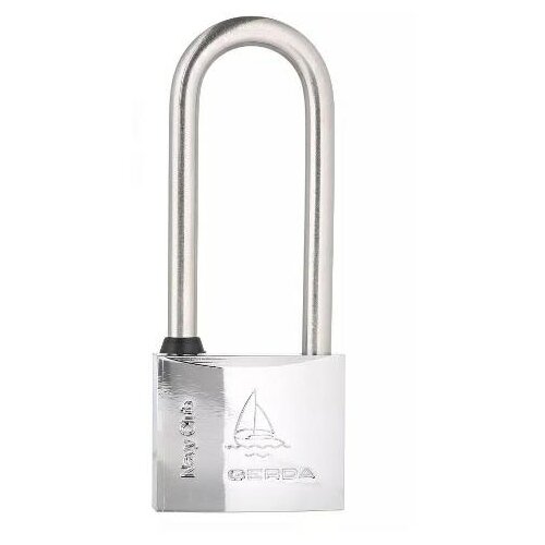 GERDA Nerjaveče padlock chrome 40 mm dolg trak / mornariški klub, (21400991) Cene