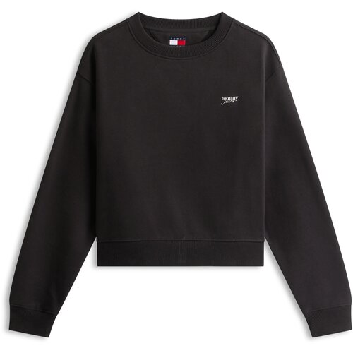 Tommy Jeans Sweater majica crna Slike
