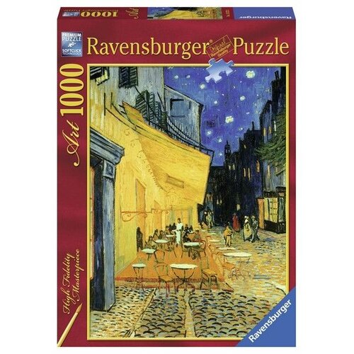 Ravensburger puzzle - Van Gog Terasa kafane u noći - 1000 delova Slike