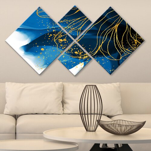 Wallity Slika 4MDF18445391741, 60x115 cm, 4 dela Cene
