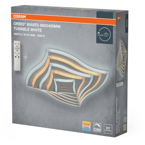 Osram prigu&amp;scaron;iva LED plafonska svetiljka ORBIS WAVES LED/30W/230V 2600-6000K +DO Slike