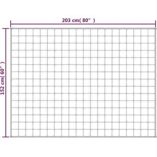  Te&amp;scaron;ka deka siva 152x203 cm 7 kg od tkanine Slike
