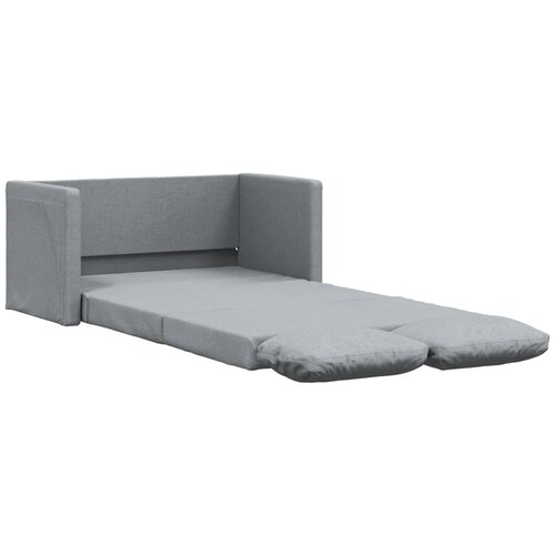 Maison Chic Talni Raztegljiv kavč - Raztegljivi divan 2 v 1 svetlo siv 112x174x55 cm blago, (21729195) Cene
