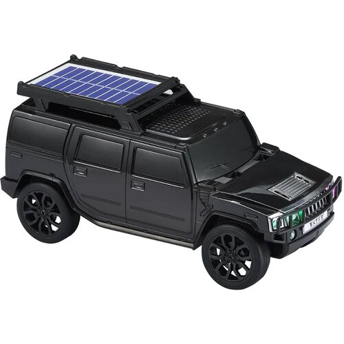 Wster Bluetooth zvučnik WS-696, 8W, Solarno punjenje, Auto, Crni Slike
