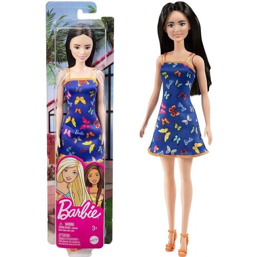 Barbie lutka sa plavom haljinom, 29cm Cene