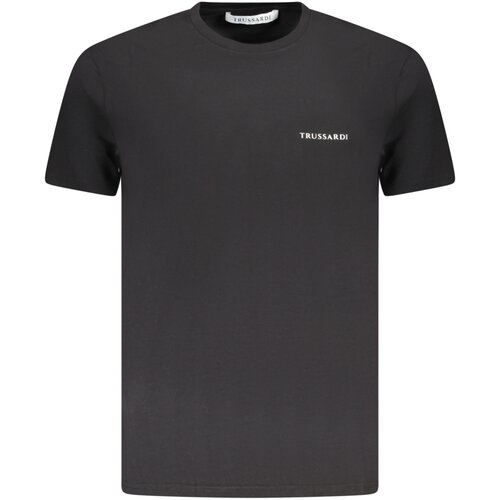 Trussardi SHORT SLEEVE T-SHIRT MEN BLACK Cene