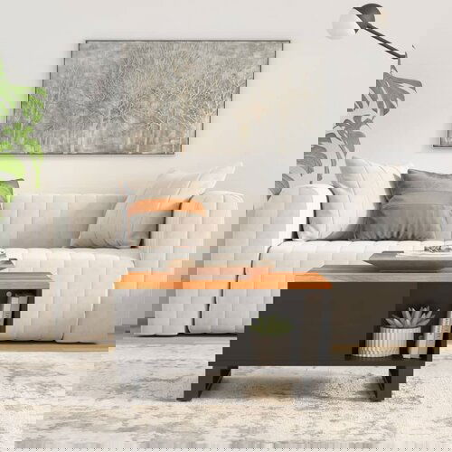 VidaXL Klubska mizica 60x50x35 cm trden akacijev les Slike