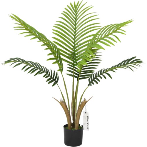 BZ 90Cm Umetna Palma Potted Zelena Umetna Tropiska Rastlina Z Plastičnimi Listi Za Dom Božična Dekoracija, (5000009130) Cene
