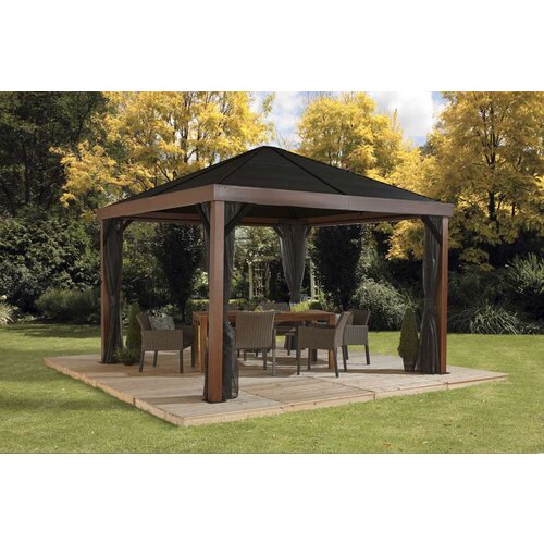  SOJAG - Aluminijski premium paviljon Valencia - 363x363x310  cm  - 13 18 m² Cijene
